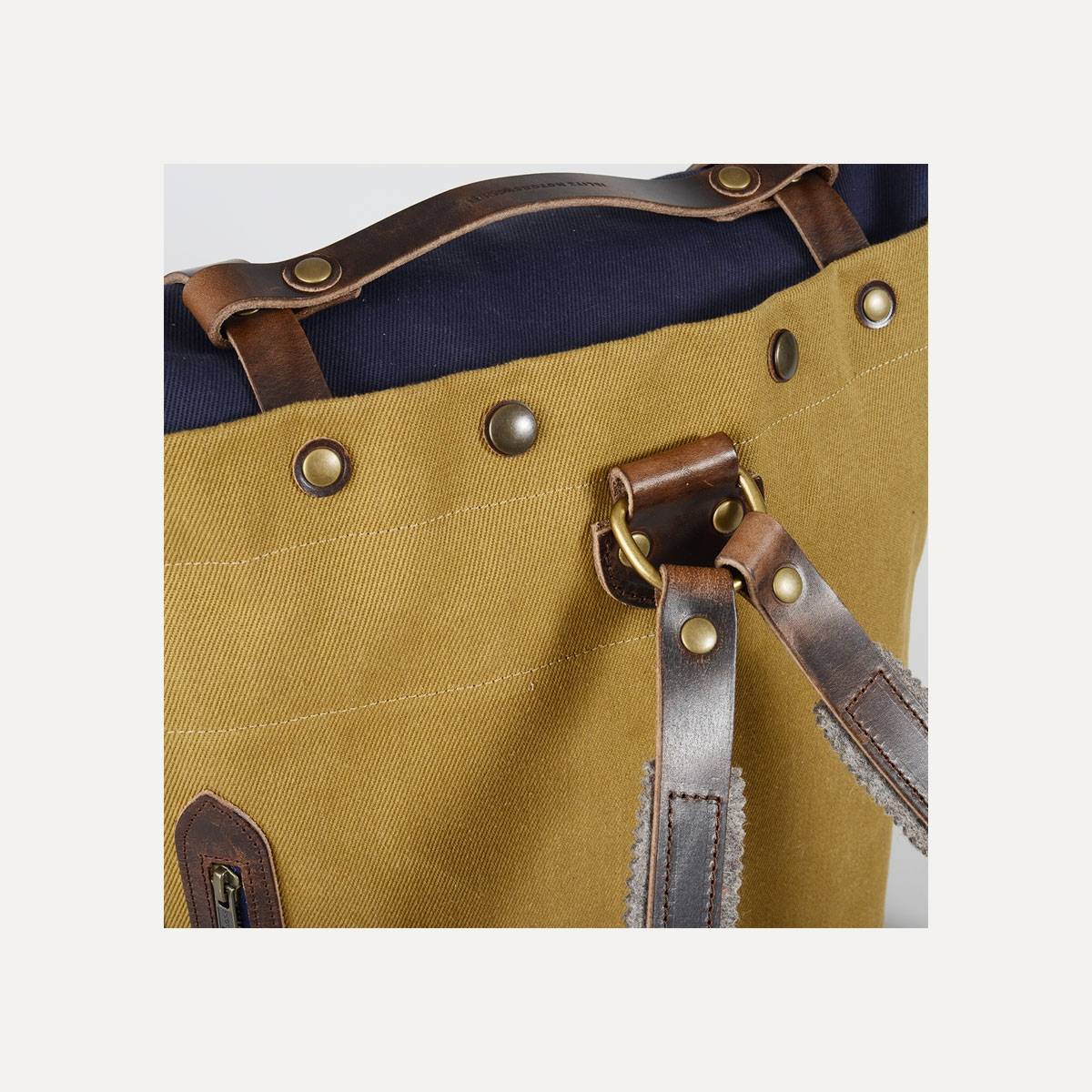 Mochila Scout BDC x Blitz - Azul marino/Camel (imagen n.º 8)