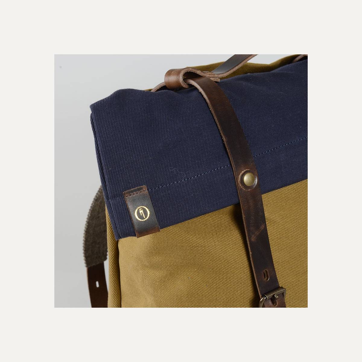 Mochila Scout BDC x Blitz - Azul marino/Camel (imagen n.º 10)