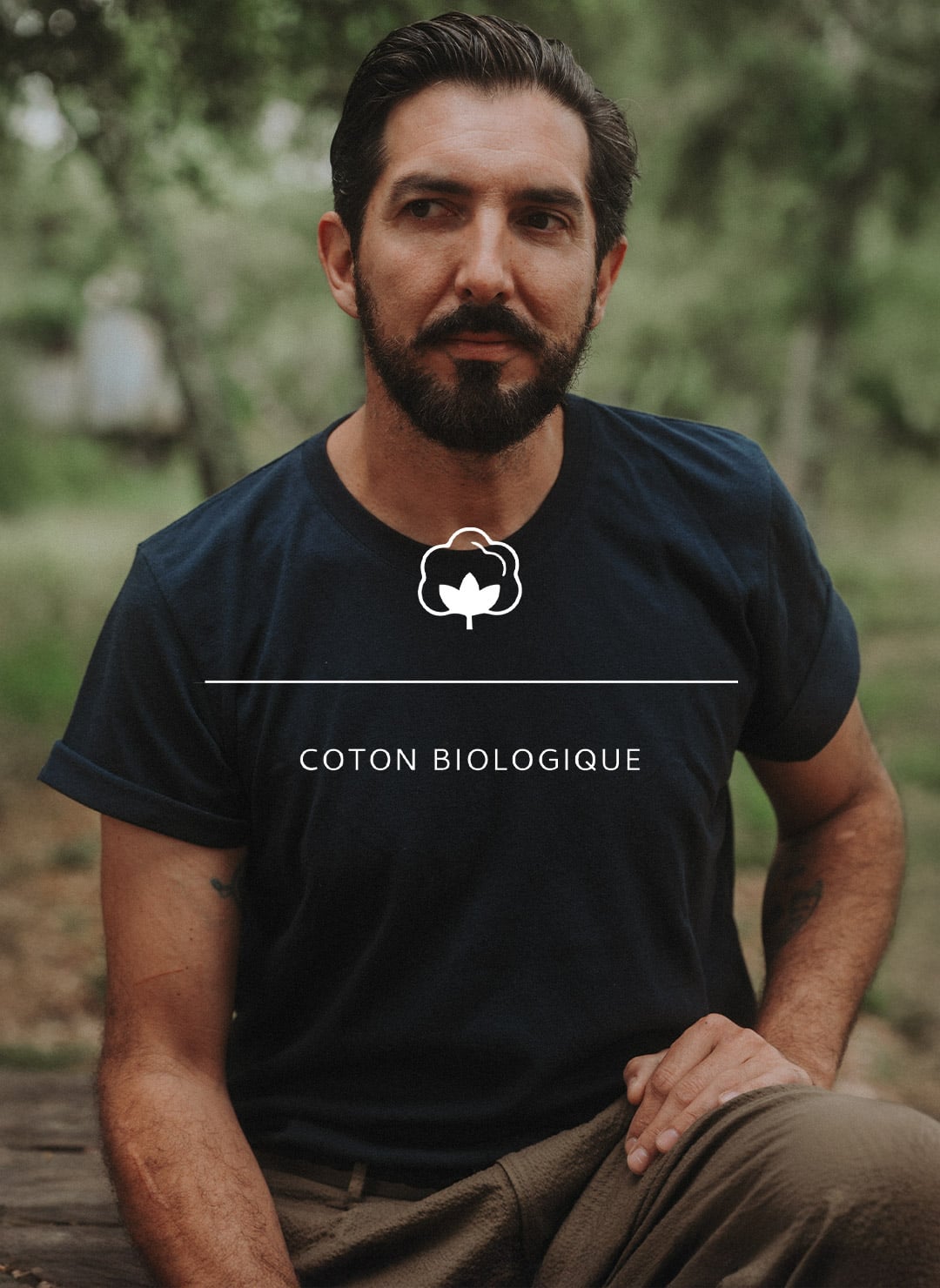 Camiseta Navy de Bleu de Chauffe