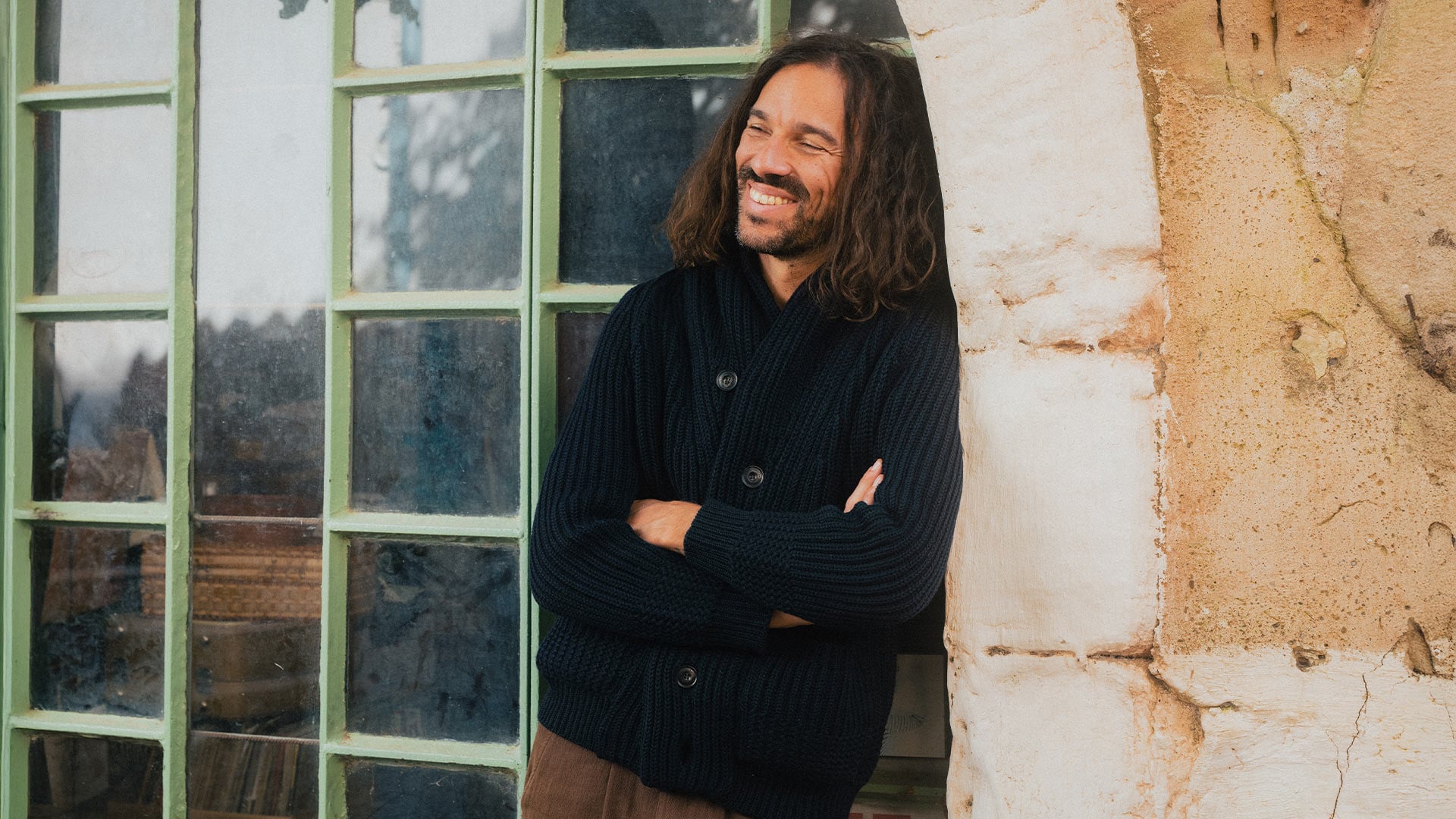 The &ldquo;Doelan&rdquo; men's wool cardigan