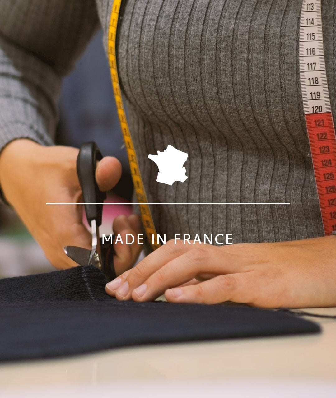 Manufacturing of the Bleu de Chauffe trucker sweater