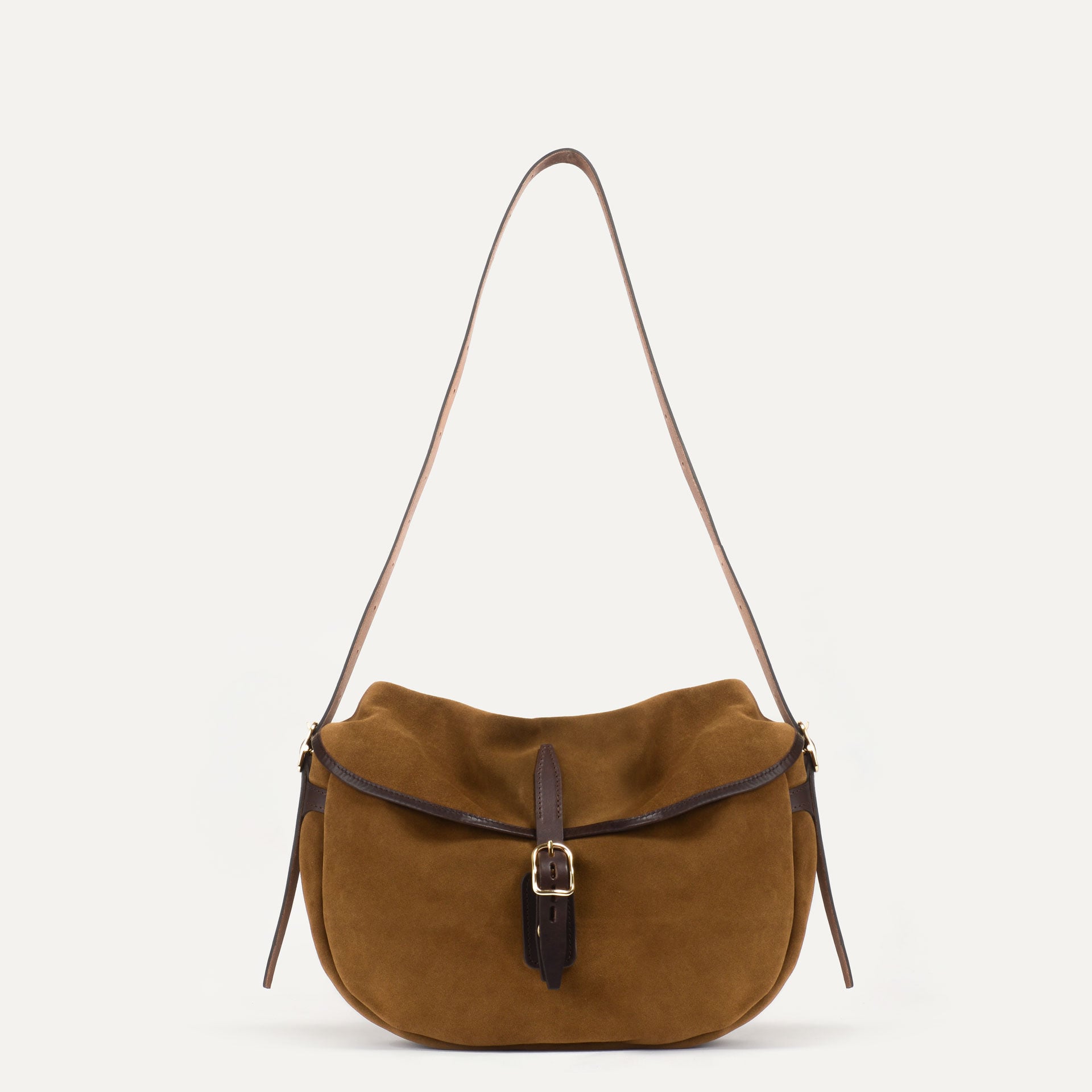 Bolso de mano de cuero