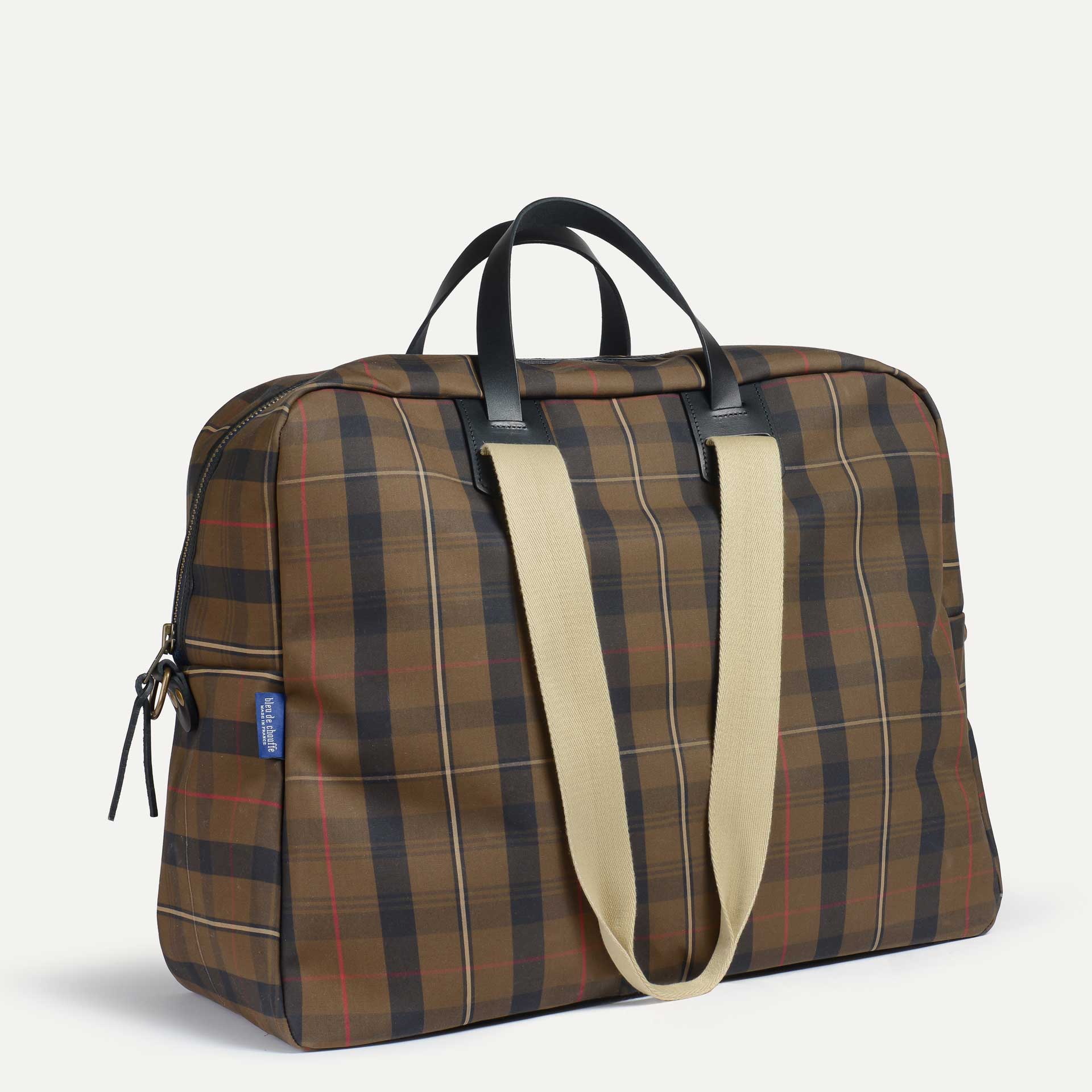 Bolso de viaje de cuero para  hombre