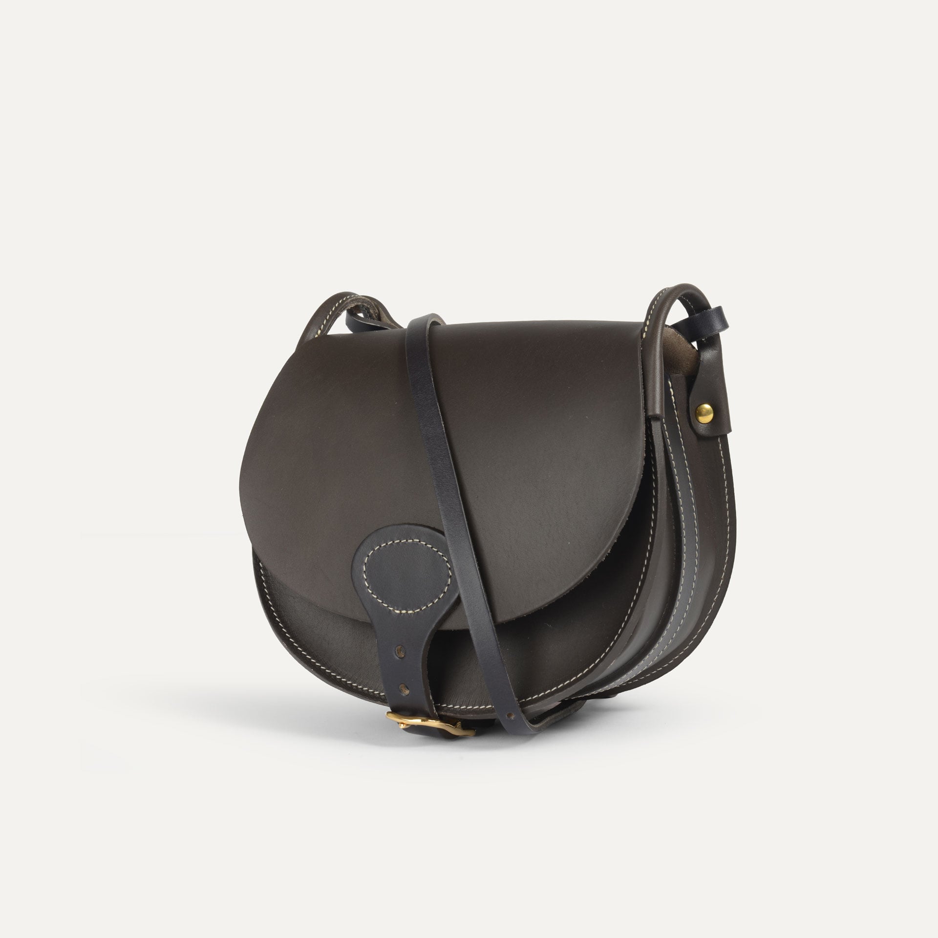 Bolso de mujer de cuero amarillo 