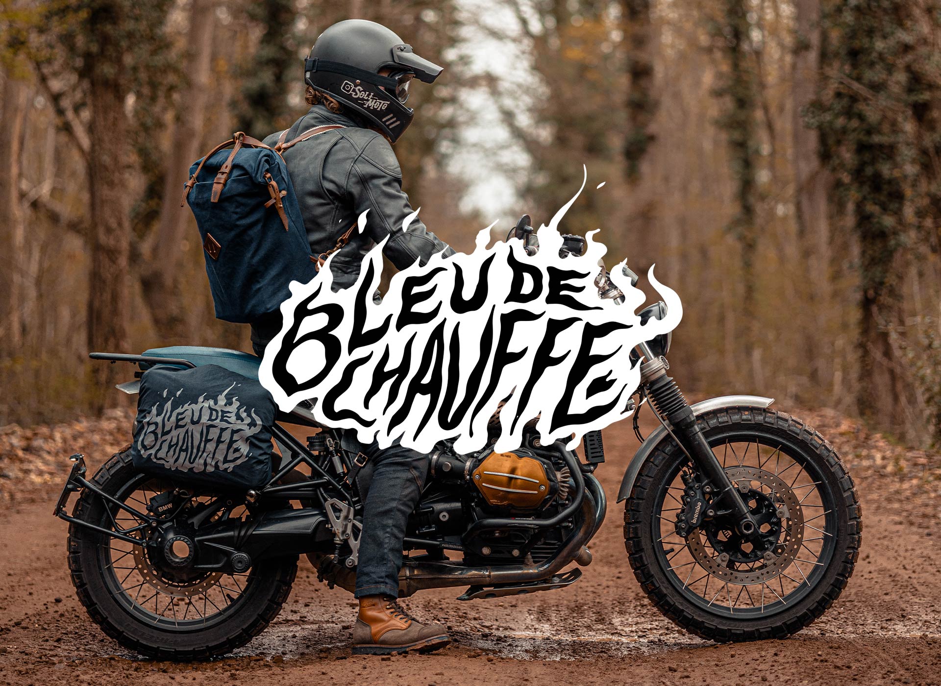 Image de pr&eacute;sentation de la ligne moto de Bleu de Chauffe