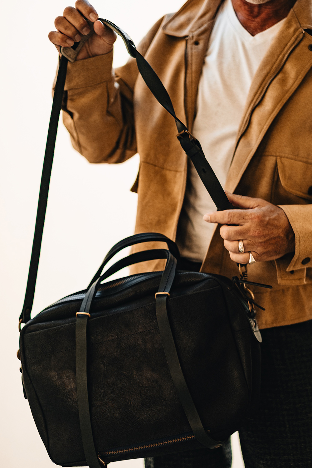 El bolso de negocios Remix llevado