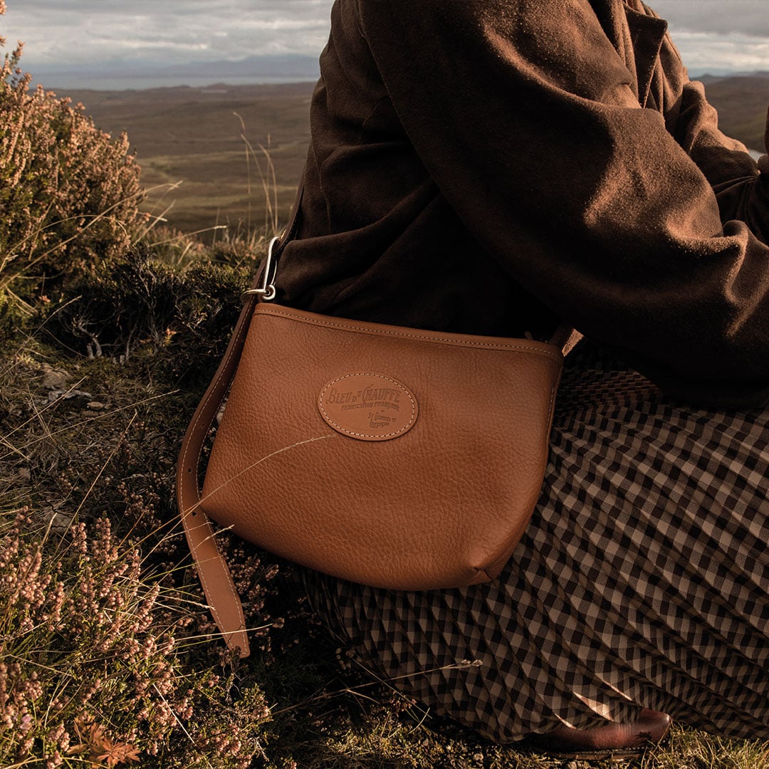 Sac a main en cuir Bonnie port&eacute;