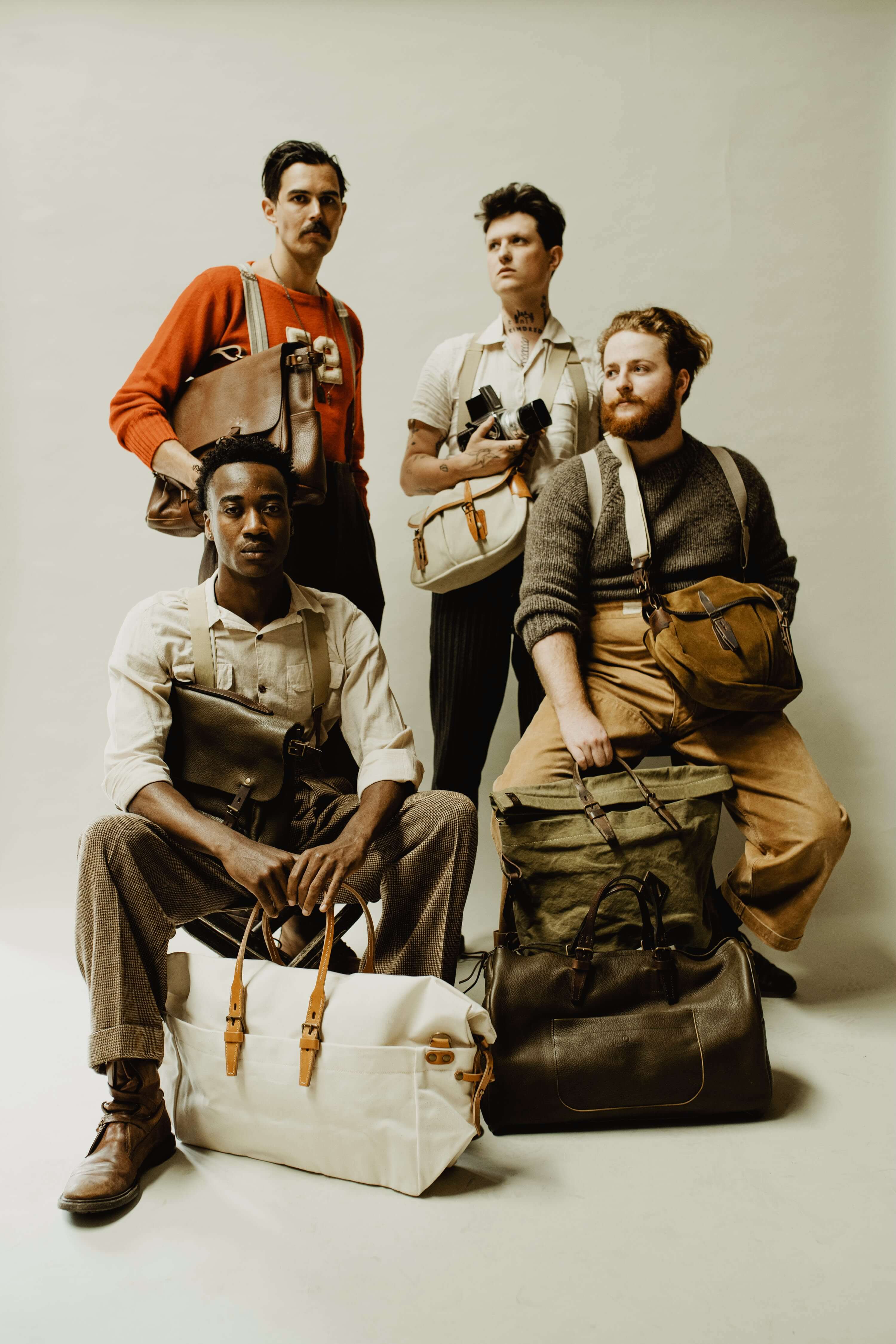 Bolsos de trabajo y vintage - Bolsos y carteras Bleu de Chauffe