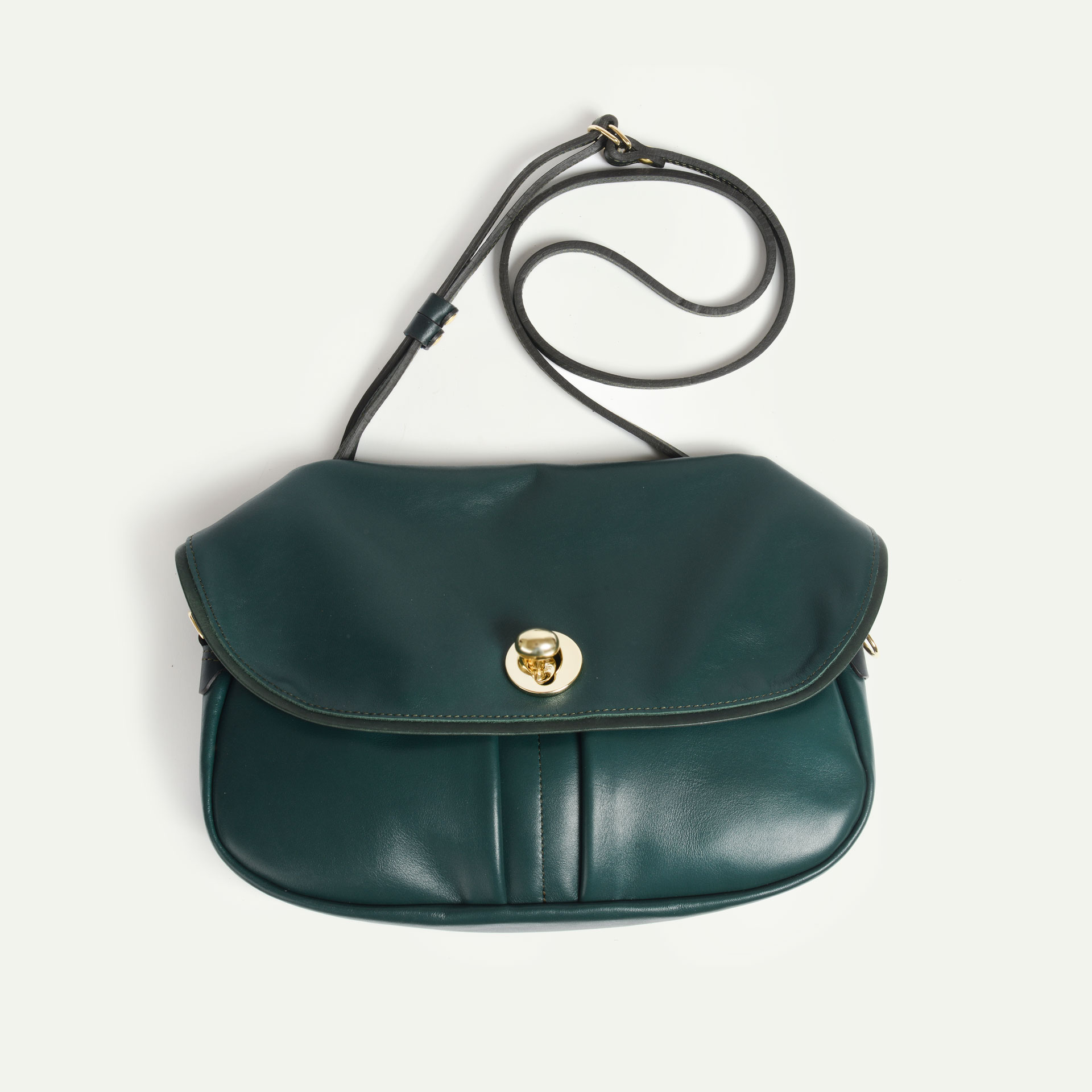 Bolso de mano de cuero